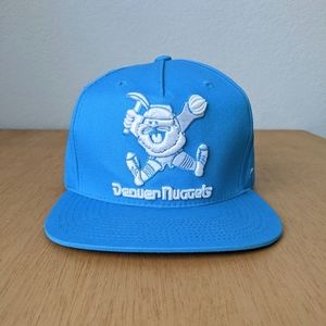 Denver Nuggets Retro Throwback Snapback Hat Blue